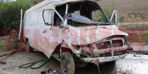 Sabah saatlerinde korkutan kaza!