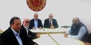 TKP YG heyeti, DEV-İŞ'i ziyaret etti