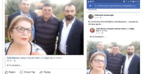 “Bir zamanlar biriz bildiğimiz arkadaşlarım...  Siyaset bu olmasa gerek...”