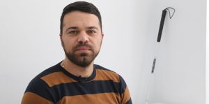 GAÜ’den, görme engelli bireylere destek