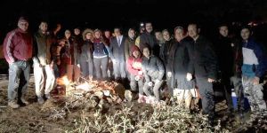 Geleceğin öğretmenleri doğal yaşam koşullarını deneyimledi