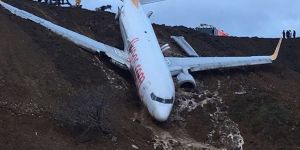 Pistten çıkan uçağın pilotundan ilk ifade