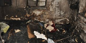 Soba yangına neden oldu