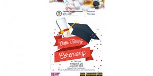 DAÜ Eczacılık Fakültesi yemin töreni düzenleyecek