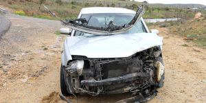 Altgeçitte ters şeride girdi!