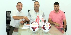 Resmi maç topu anlaşması imzalandı