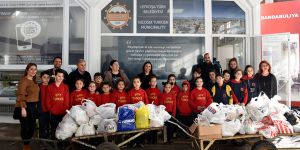 Şht. Tuncer İlkokulu Öğrencileri LTB Paylaşım Mutfağı’na katkı yaptı