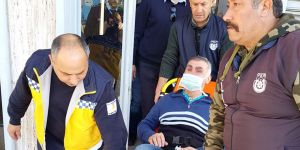 Ambulansla polis eşliğinde mahkemeye getirildi…