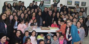 FOLK-DER Lapta’da kamp yaptı