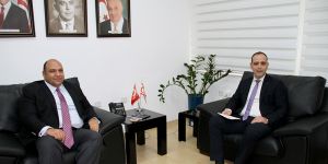 Tolga Atakan, Harmancı’yı kabul etti