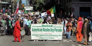 New Yorkta Müslüman Günü yürüyüşü