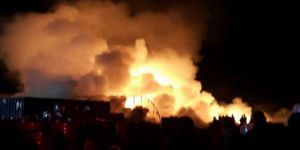 Bafra'da kundaklama!