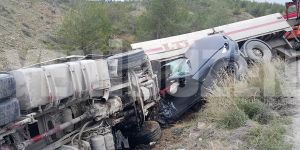 Girne-Değirmenlik Dağyolu'nda kaza!