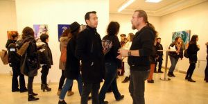 Ergün, üçüncü kişisel sergisini açtı