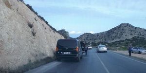 Dağ Yolu’nda kaza
