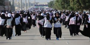 İlk defa kadınlar da yarıştı