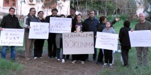 “Yenişehir Mahalleme Dokunma İnisiyatifi” eylem yaptı