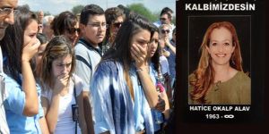 Hatice öğretmene veda…