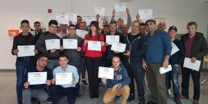 "Önce iş güvenliği, iş güvenliği eğitim ile başlar!"