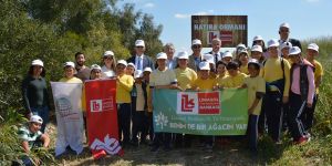 70. Yıl Hatıra Ormanı’na yeni fidanlar diktiler