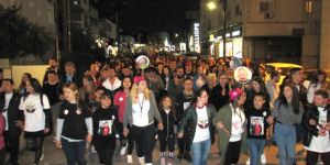 Farkındalık yürüyüşü gerçekleşti