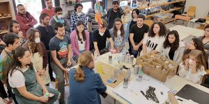 Ergün, ODTÜ Martfest’te sanatsal atölye çalışması gerçekleştirdi