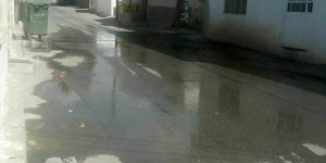 Haspolat’ta ‘lağım’ sokağa taştı