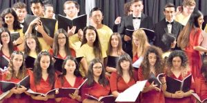 Öğrencilerden ortak konser