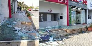 Alsancak’ta hortum  kırdı geçirdi!