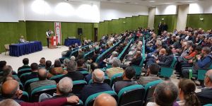 Erhürman partilileri hükümet icraatları hakkında bilgilendirdi