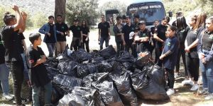 Boğaz Piknik Alanı’nı temizlediler