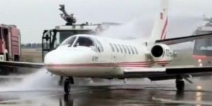 Kıbrıs'a gelecek uçak korkuttu!