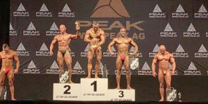 Vücut geliştirmede Fransa’da derece