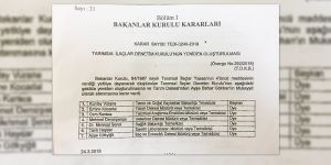 Tarımsal İlaçlar Denetim Kurulu yeniden oluşturuldu