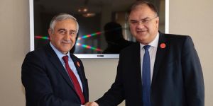Akıncı, Mladen İvaniç'le görüştü