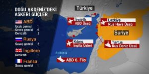 Akdeniz'de ve Suriye'de gerilim büyüyor
