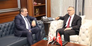 Denktaş, Naci Ağbal ile görüştü