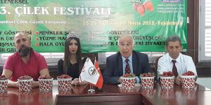 “13. Geleneksel Çilek Festivali” 28 Nisan’da