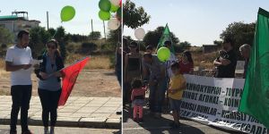 CTP ve EDON Derinya'da eylem yaptı