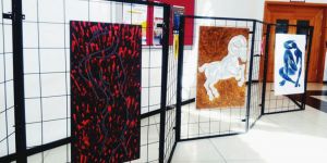 Habiba Hüseynova’nın String Art sergisi…