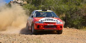 Lefke’de ralli heyecanı yaşandı