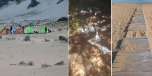 ALTIN KUM  ÇÖPLE KAPLANDI!