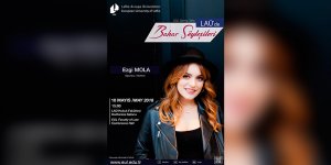 Ezgi Mola LAÜ Bahar Söyleşileri’nin konuğu