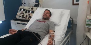 Kanser hastasına umut oldu