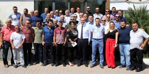 Hasan Sertoğlu,  Spor Yazarları ile bir araya geldi