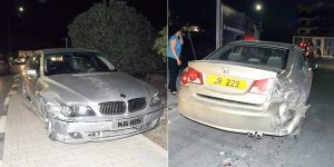 Alkollü sürücü çarptı, kaçtı