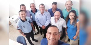 Gökçe, Mağusa Türk Genel İş Sendikası’nı ziyaret etti