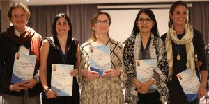 Mine Balman, Uluslararası Genç Kadınlar Barış Ödülü’nü kazandı…