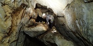 Beşparmak Dağları’nın en derin noktasına inildi