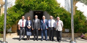 YYK yeni yönetim Akıncı'yı ziyaret etti